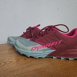 Alpine Women's Athletic Shoes - Burgundy and Pink